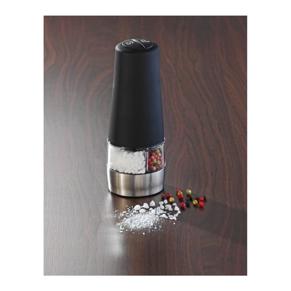 Macina pepe e sale elettrico in acciaio inox - Wenko-image-4