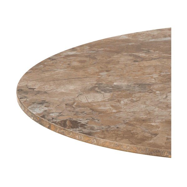 Tavolino da salotto rotondo marrone con piano in ceramica ø 60 cm Malta – Actona-image-3