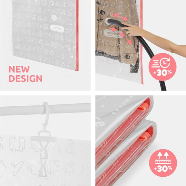 Sacchetti per il vuoto in set da 2 pezzi Espace - Compactor-image-4