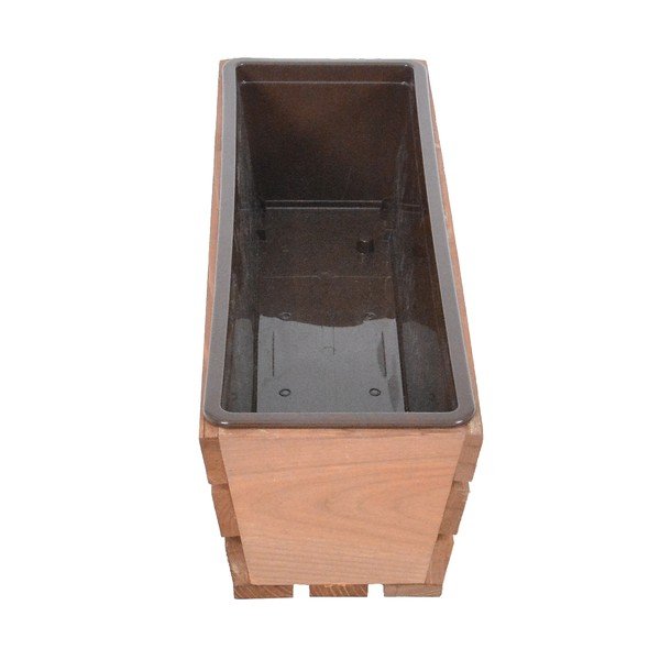 Fioriera in legno 51 cm Modern – Rojaplast-image-1