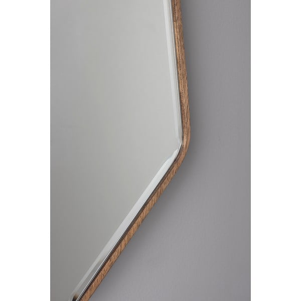 Specchio da parete con telaio in legno massiccio 39,5x90 cm Basil – Dutchbone-image-4