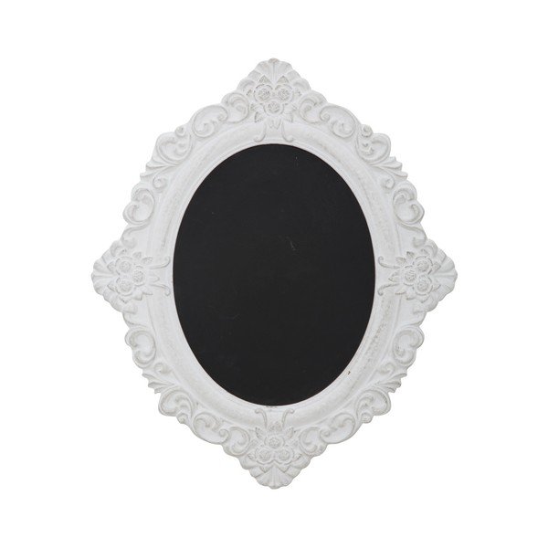 Descrizione tavola in cornice bianca Bruxelles, altezza 59 cm - Mauro Ferretti