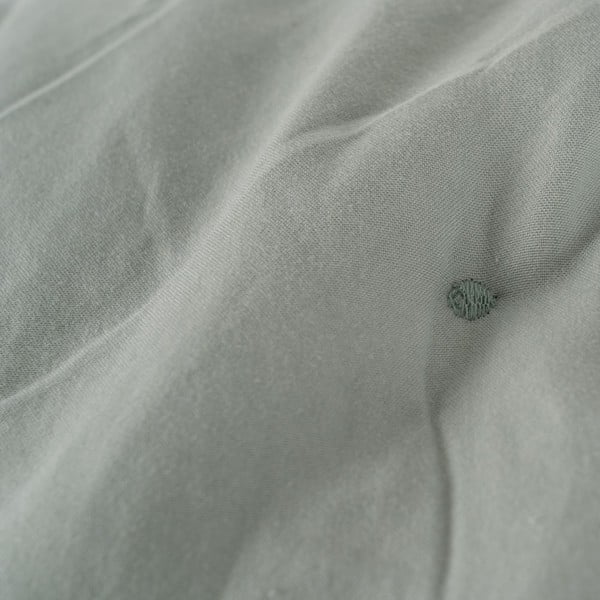 Copriletto verde polveroso con rivestimento trapuntato 230x280 cm – Ixia-image-2