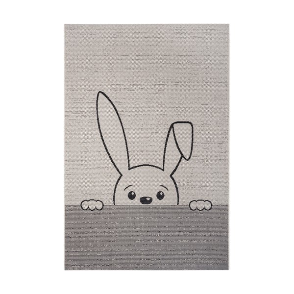 Tappeto per bambini Bunny color crema, 80 x 150 cm - Ragami