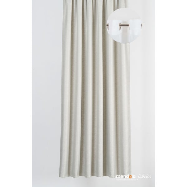 Tenda beige 140x260 cm Teorema - Mendola Fabrics