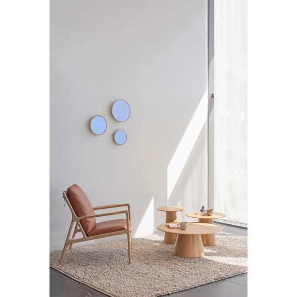 Tavolo rotondo in rovere ø 55 cm Mushroom - Gazzda-image-1