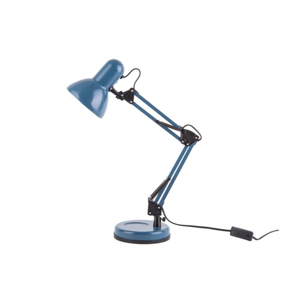 Lampada da tavolo blu con dettagli neri , ø 12,5 cm Hobby - Leitmotiv
