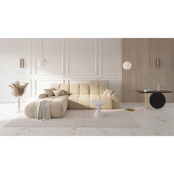 Divano letto beige Devichy , angolo sinistro Tous - devichy-image-1