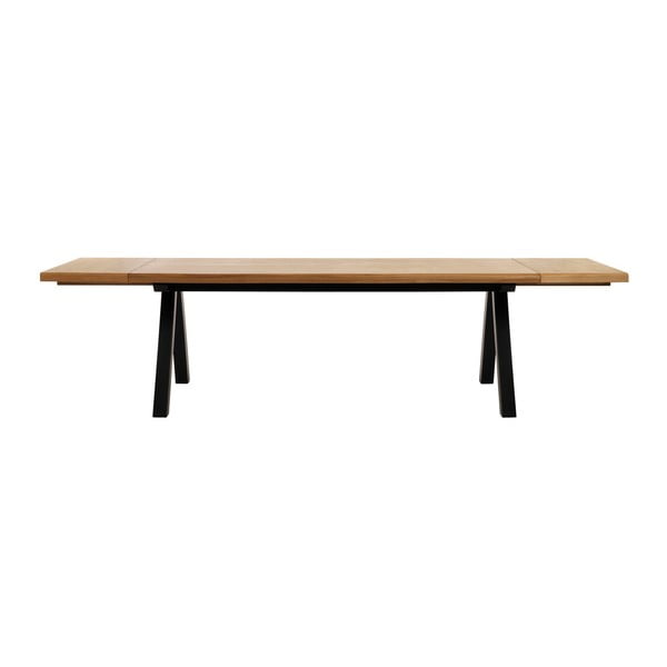 Set di 2 piatti aggiuntivi per tavolo da pranzo in legno di quercia bianca Oliveto - Unique Furniture