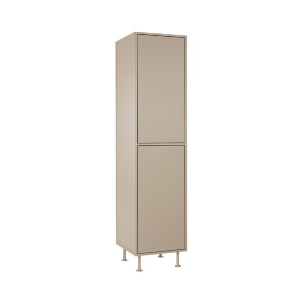 Armadio beige in MDF 50x210x55 cm Kipp – Jotex