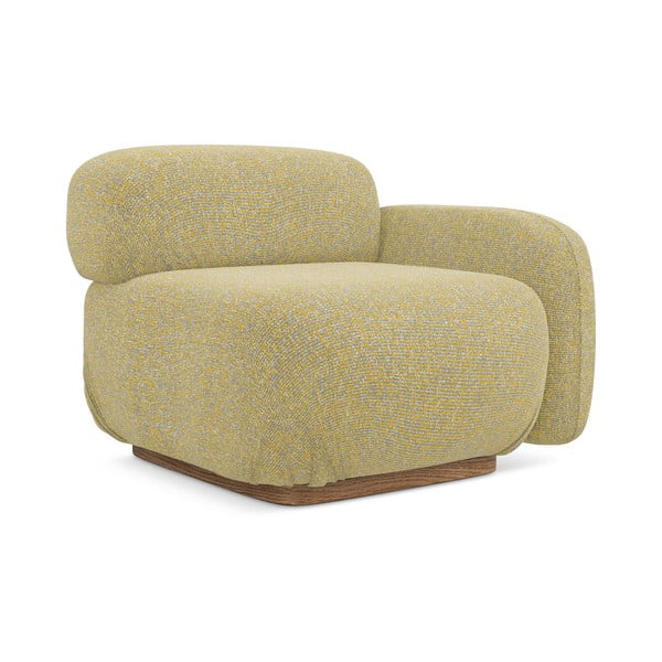 Parte divano componibile giallo (con penisola a destra) Ailani – Makamii-image-3