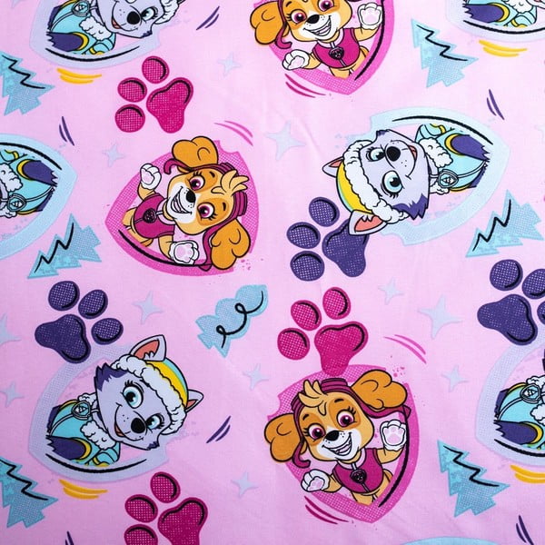 Biancheria da letto per bambini in microfibra per letto singolo 140x200 cm Paw Patrol  – Jerry Fabrics-image-4