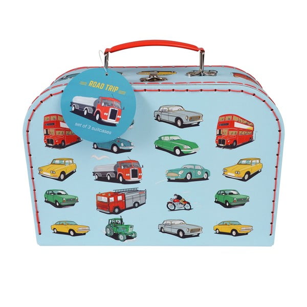 Valigie per bambini in set di 3 pezzi Road Trip - Rex London-image-2