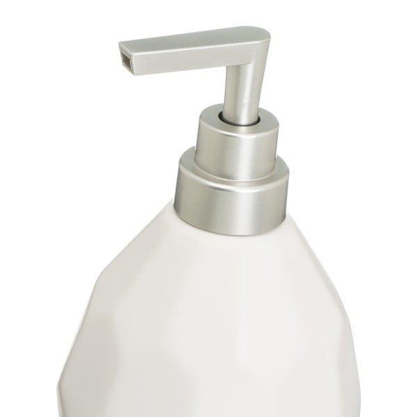 Set di accessori da bagno in ceramica bianca - Casa Selección-image-2