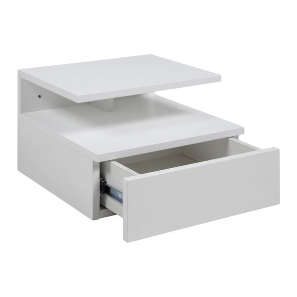 Comodino sospeso bianco Ashlan - Actona-image-3