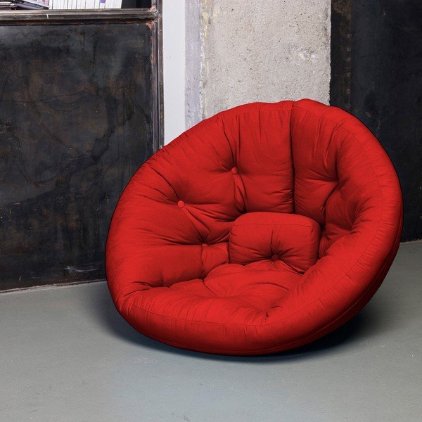 Rozkládací křesílko Karup Nest Red