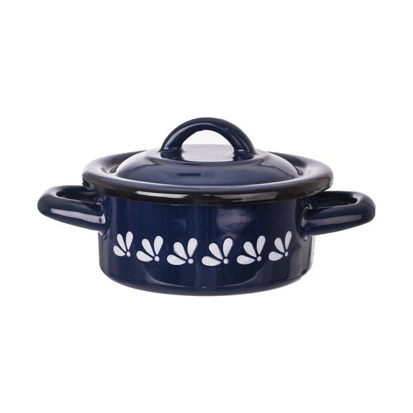 Pentola in smalto blu , 0,6 l - Orion-image-2