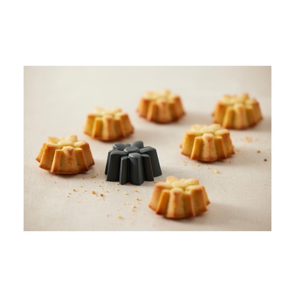 Set di stampi per muffi in silicone 6 pz Flower - Blomsterbergs-image-3