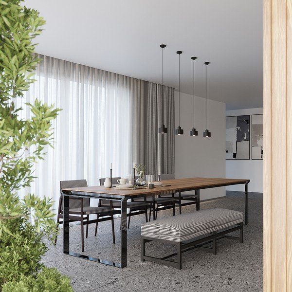 Lampada a sospensione nera ø 12 cm Alastro - Sollux-image-2