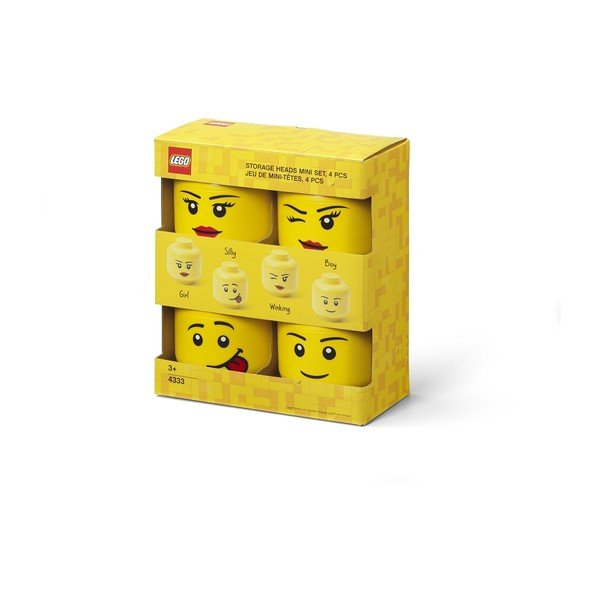Scatole di plastica per bambini in set da 4 pezzi Multi-Pack - LEGO®-image-3