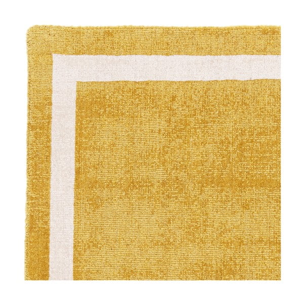 Tappeto in lana giallo ocra tessuto a mano 68x240 cm Albi - Asiatic Carpets-image-4