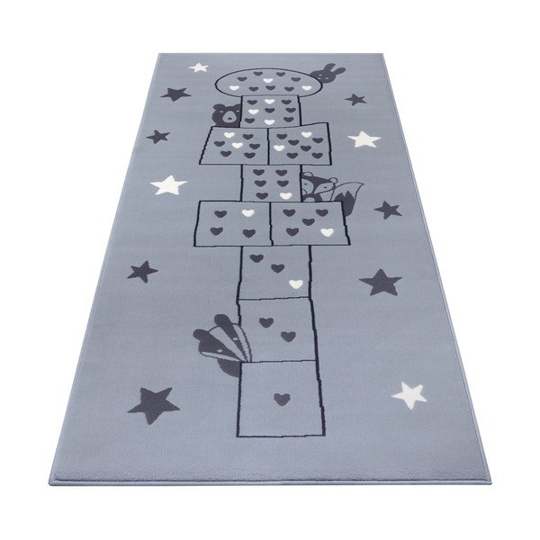 Tappeto grigio per bambini Adventures , 100 x 250 cm Jump - Hanse Home-image-2