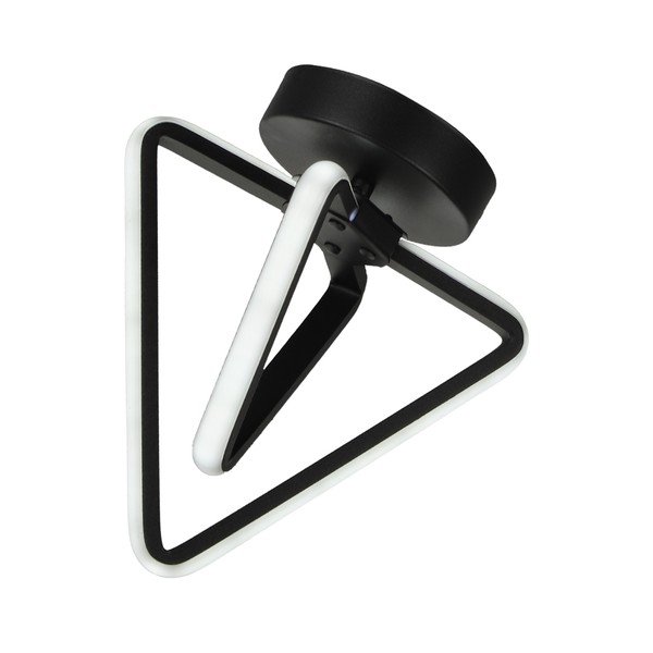 Plafoniera LED nera in metallo Baris – Squid Lighting-image-3