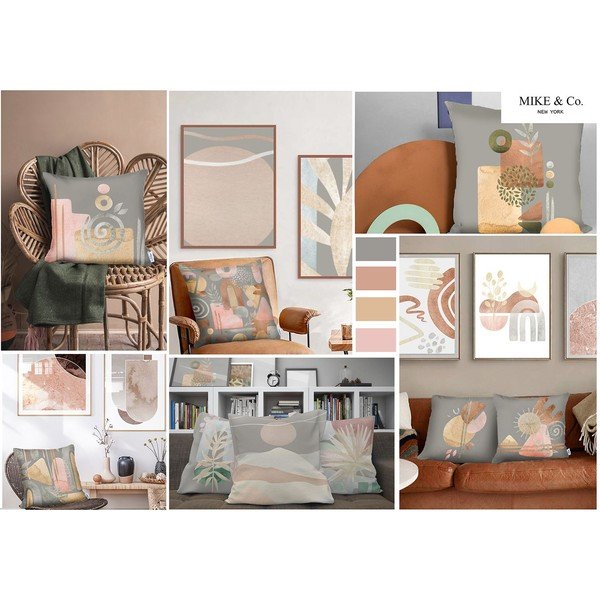 Federa, 43 x 43 cm Honey - Mike & Co. NEW YORK-image-1