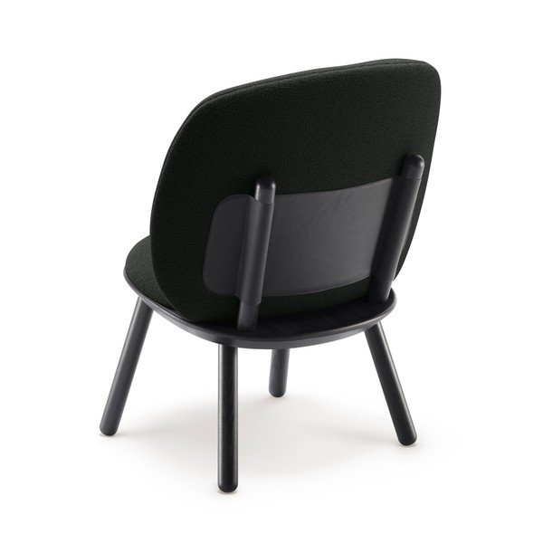 Poltrona in lana nera Naïve - EMKO-image-2