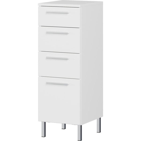 Mobile bagno basso bianco 30x86 cm Arvada - Germania-image-1