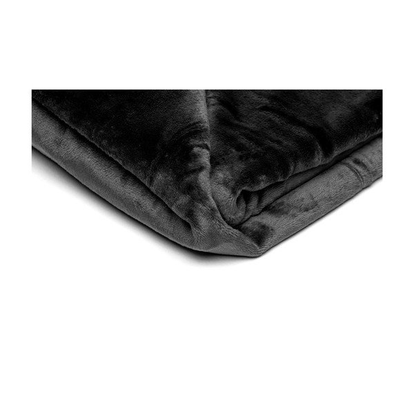 Coperta in micropush nero, 150 x 200 cm - My House-image-1