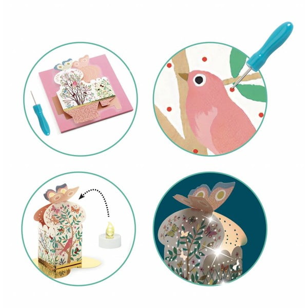 Set creativo DIY Lantern - Djeco-image-2