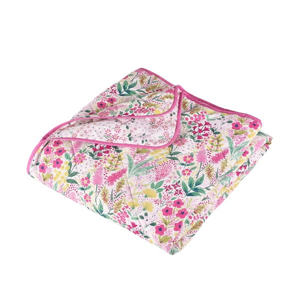 Copriletto rosa con rivestimento trapuntato 220x230 cm Tilly Floral – Catherine Lansfield