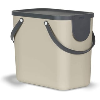 Pattumiera con pedale chic Laundry bagno capienza 10 litri dimensioni