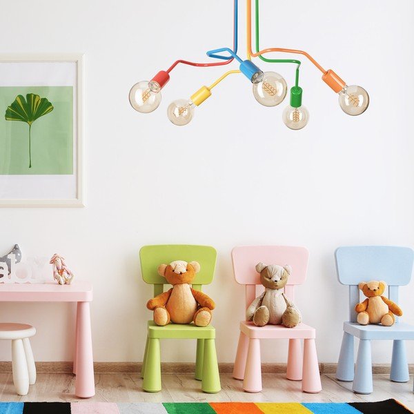 Lampadario 59x59 cm Domino - LAMKUR-image-3