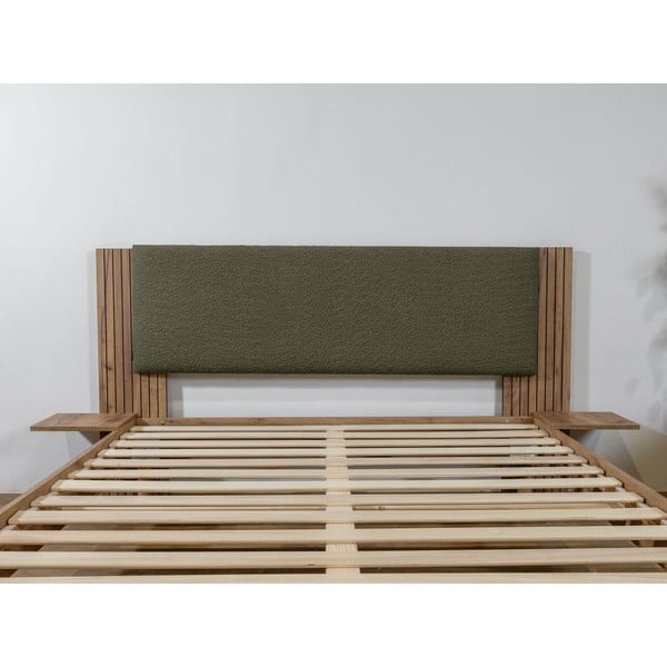 Letto matrimoniale verde con rete inclusa 160x200 cm Lior – Bobochic Paris-image-4