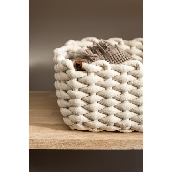 Cesto in tessuto 35x25x14 cm Peach Skin M – Bigso-image-2