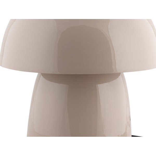 Lampada da tavolo beige in metallo (altezza totale 34 cm) Masivo Seta – Leitmotiv-image-2