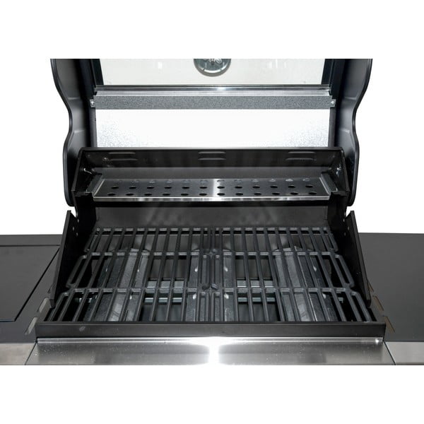 Griglia a gas mobile 3+1 Window - Cattara-image-1