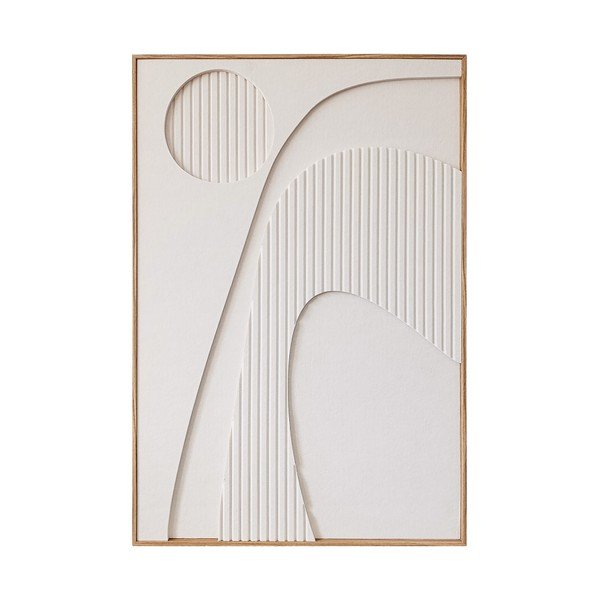 Dipinto stampato con cornice inclusa/fonoassorbente 62x92 cm Arch – Styler