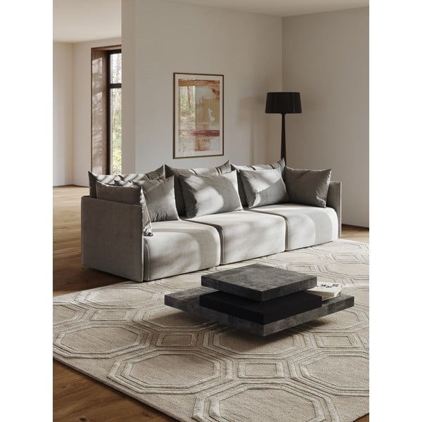 Divano grigio chiaro 270 cm Dune - TemaHome-image-4