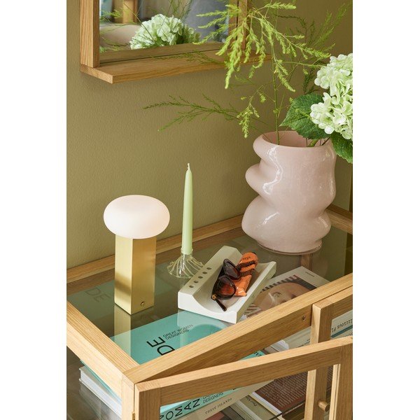 Organizer color crema in poliresina per cancelleria Kanso – Hübsch-image-4