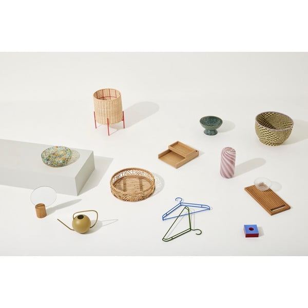 Portavaso in rattan ø 30 cm Splint - Hübsch-image-2