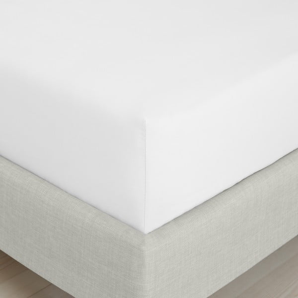 Lenzuolo con angoli bianco in percalle di cotone 90x190 cm Cotton Percale – Bianca-image-3