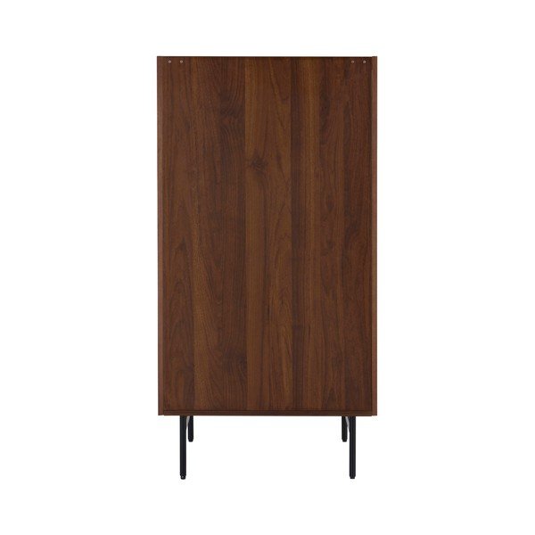 Cassettiera colore naturale scuro con effetto noce 60x118,5x45 cm Örgryte – Jotex-image-3