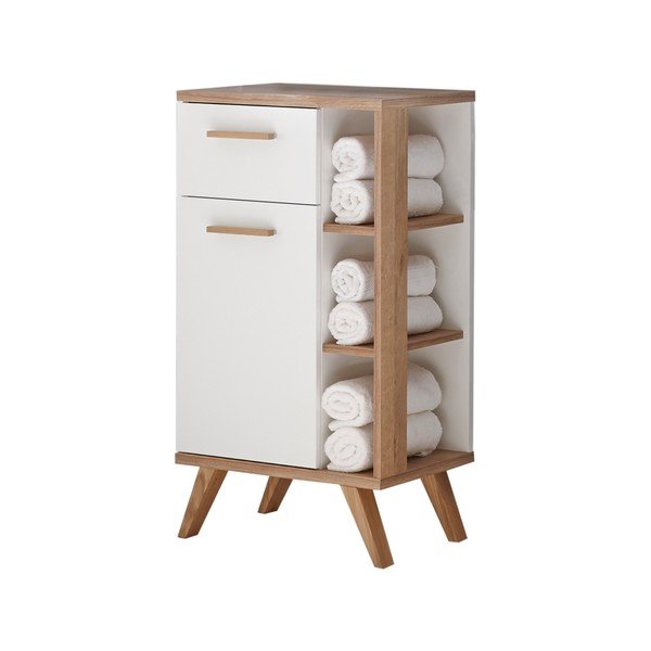 Mobile bagno basso bianco 51x90 cm Set 923 - Pelipal-image-4