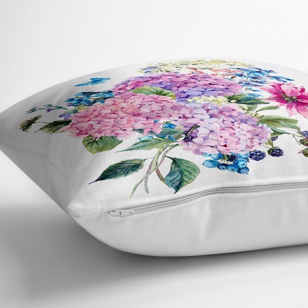Federa in misto cotone Bouquet, 70 x 70 cm - Minimalist Cushion Covers-image-1
