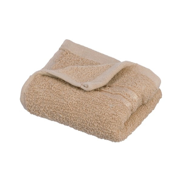 Asciugamano tipo terry beige in cotone 30x50 cm Simple – Casa Selección