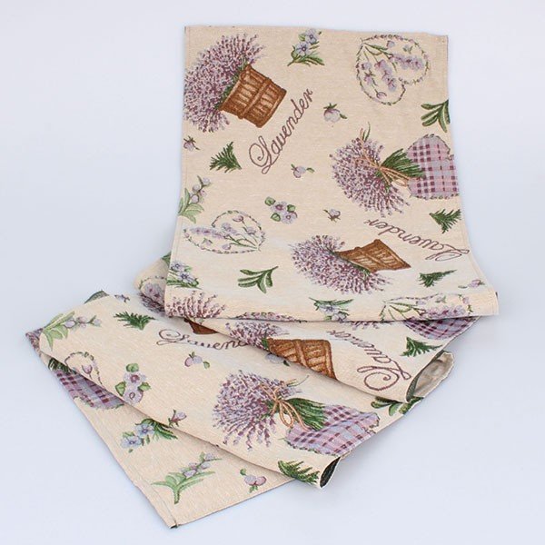 Běhoun Dakls Easter Deco Levander, 140 cm