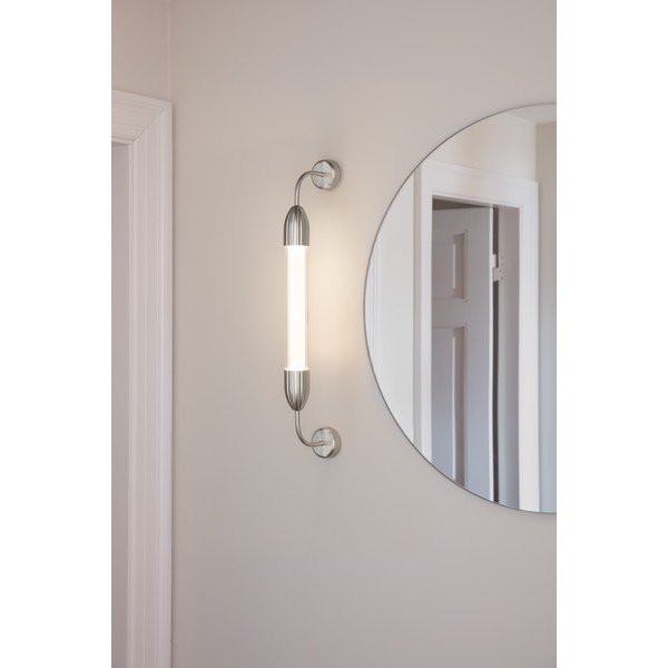 Lampada da parete argentata in acciaio Lemon Squeeze – UMAGE-image-1
